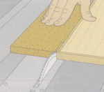 Clean up edge banding using your tablesaw